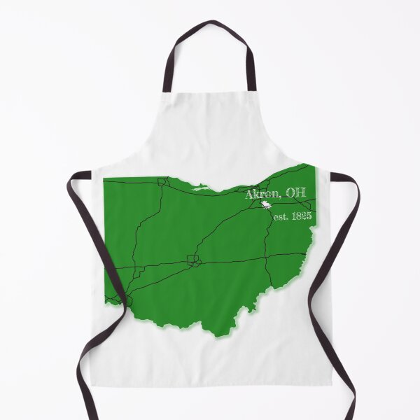 Item preview, Akron, OH [Green] designed and sold by PhilbonianDezin.