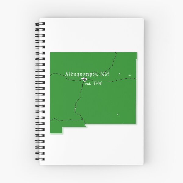 Item preview, Albuquerque, NM [Green] designed and sold by PhilbonianDezin.