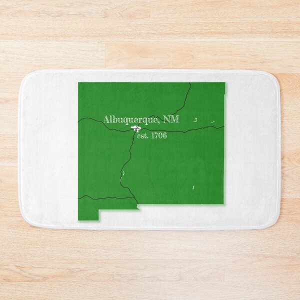 Item preview, Albuquerque, NM [Green] designed and sold by PhilbonianDezin.