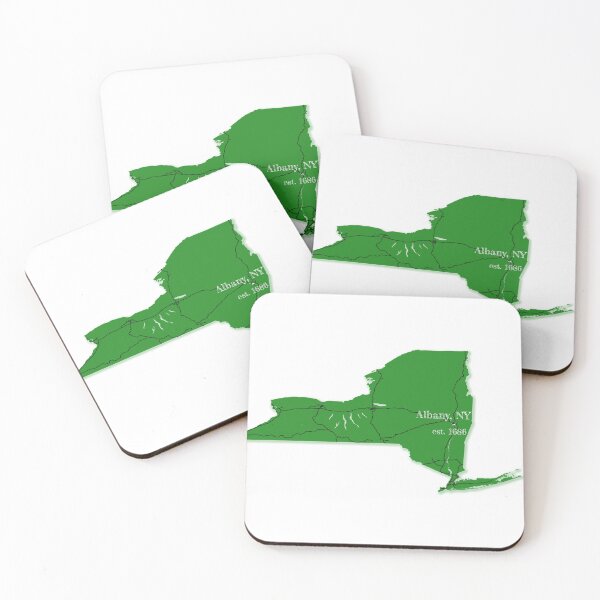 Item preview, Albany, NY [Green] designed and sold by PhilbonianDezin.