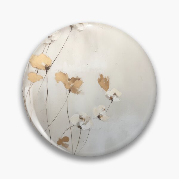Item preview, Japandi and wabi sabi inspired gold and neutral herbs designed and sold by filigreedigital.