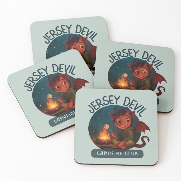 Item preview, Cute Jersey Devil Cryptid – Campfire Club Design designed and sold by designs_by_s2.