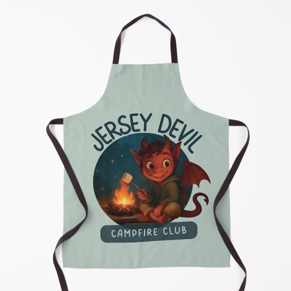 Item preview, Cute Jersey Devil Cryptid – Campfire Club Design designed and sold by designs_by_s2.