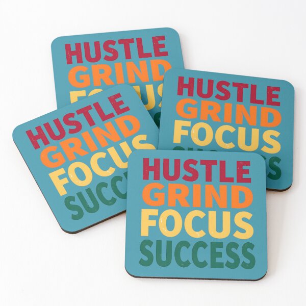 Item preview, Motivation Hustle Focus Grind designed and sold by Fab-Haven.