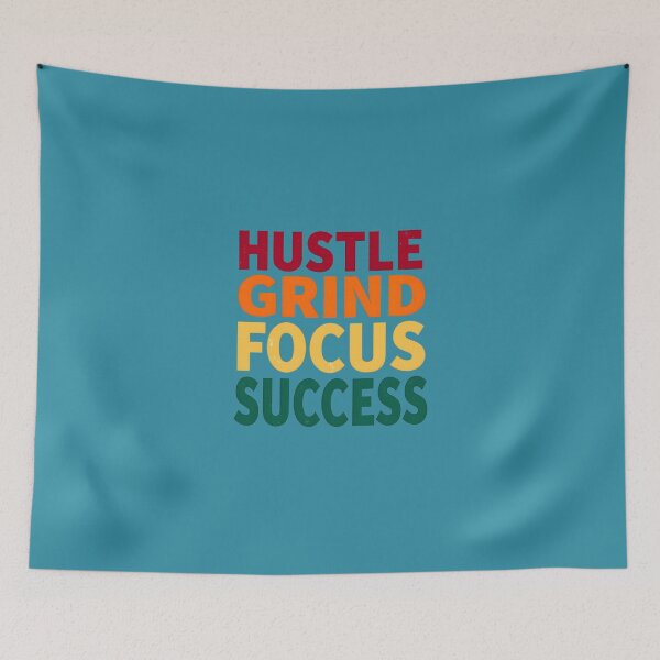 Item preview, Motivation Hustle Focus Grind designed and sold by Fab-Haven.