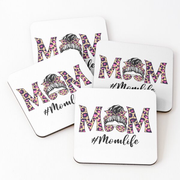 Item preview, #Momlife pink leopard print  designed and sold by butterflykissss.