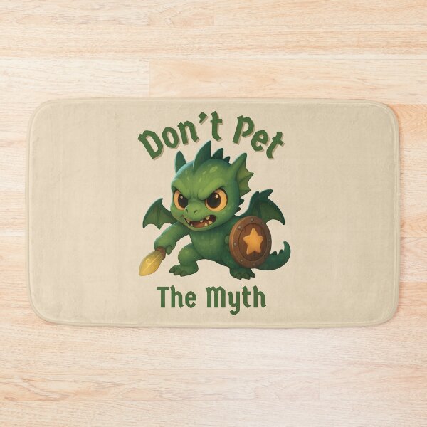 Item preview, Don’t Pet the Myth – Cute Chupacabra Cryptid Defender  designed and sold by designs_by_s2.