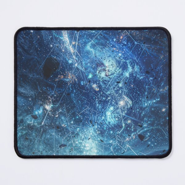 Item preview, Fractured Eternity – Shattered Cosmos Surreal Sci-Fi Art designed and sold by QuantumDrift.