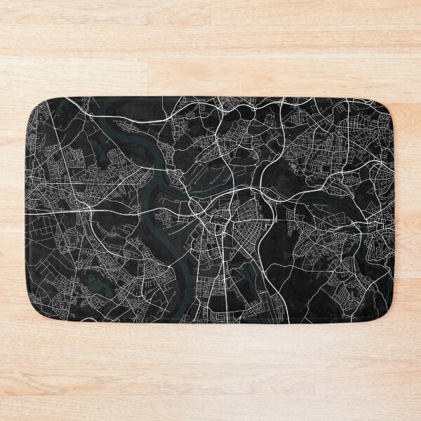 Item preview, Duisburg City Map Germany - Dark designed and sold by deMAP.