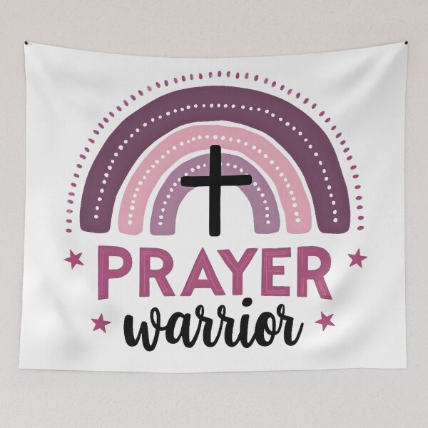 Item preview, Prayer Warrior | Inspirational Christian Quote | Faith-Based Apparel & Gifts designed and sold by Hope & Light Designs.