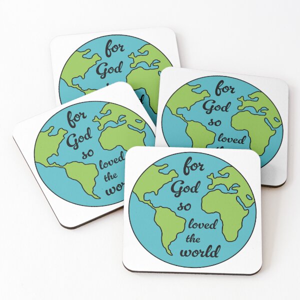 Item preview, "For God So Loved the World" design designed and sold by JoyMadeArt.