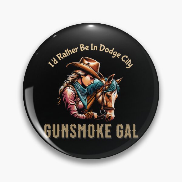 Item preview, Dodge City Cowgirl | Classic TV Western Fan designed and sold by dwinburn.