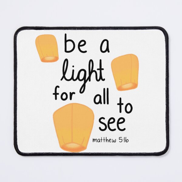 Item preview, Be a Light design designed and sold by JoyMadeArt.