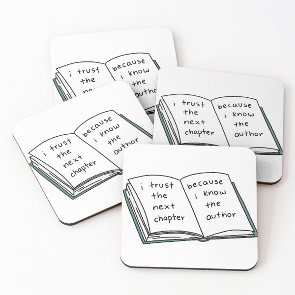 Item preview, Trust the Next Chapter design designed and sold by JoyMadeArt.
