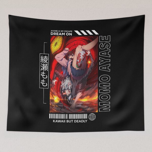 Item preview, Momo Ayase - Dandadan designed and sold by AllanBealy.