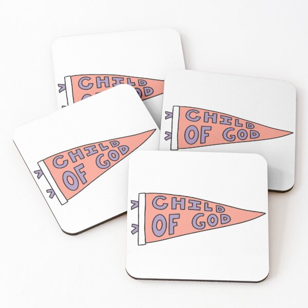 Item preview, Child of God banner (purple and pink) design designed and sold by JoyMadeArt.