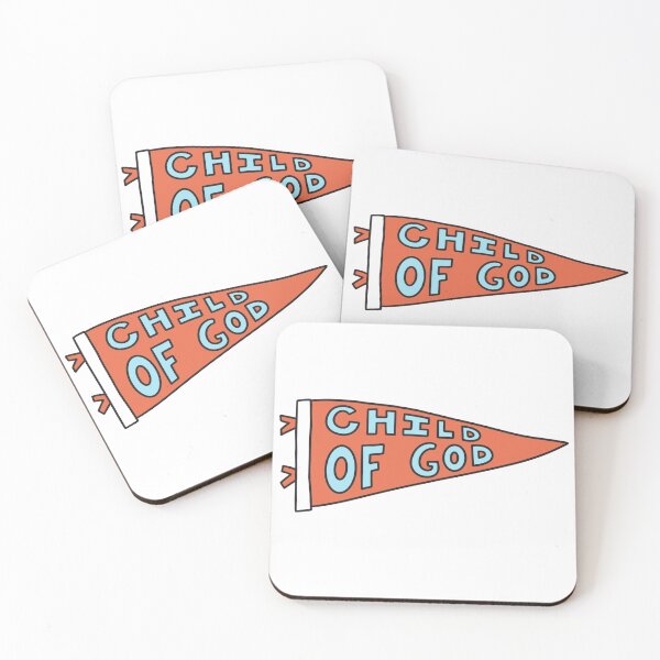 Item preview, Child of God banner (red and blue) design designed and sold by JoyMadeArt.