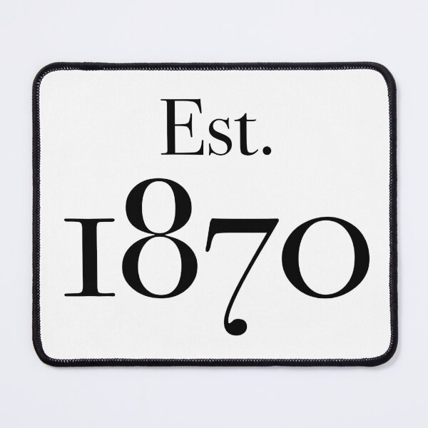 Item preview, Established 1870 designed and sold by Victoriana Brooke.
