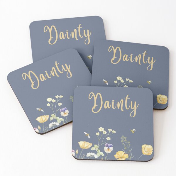 Item preview, Dainty yellow wildflower botanical floral with bumblebee  designed and sold by Neeshki.