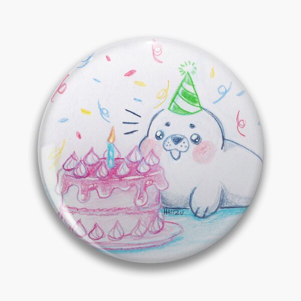 Artikelvorschau, Geburtstag eines Sattelrobben-Babys entworfen und verkauft von HAii2U.