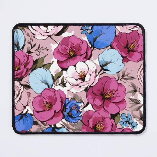 Item preview, Pink flower pattern designed and sold by Nice-patterns.