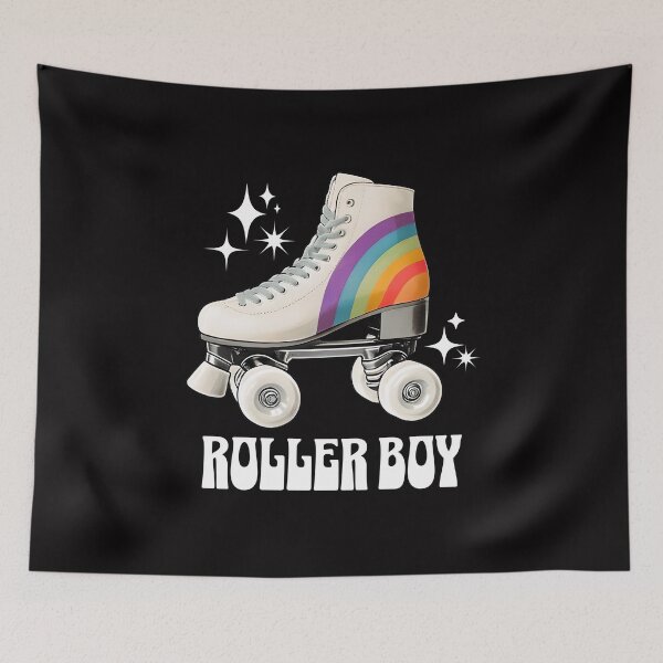 Item preview, Roller Skating Tee, LGBTQ Roller Boy Shirt, Retro Skater Top, Vintage Skate Tee, Unisex Skating T-Shirt, Pride Derby designed and sold by Orens POD.