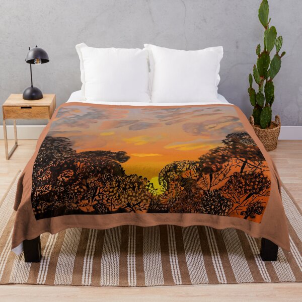 Item preview, Summer Sunset - Digital Art designed and sold by Svasti Arts and Designs.