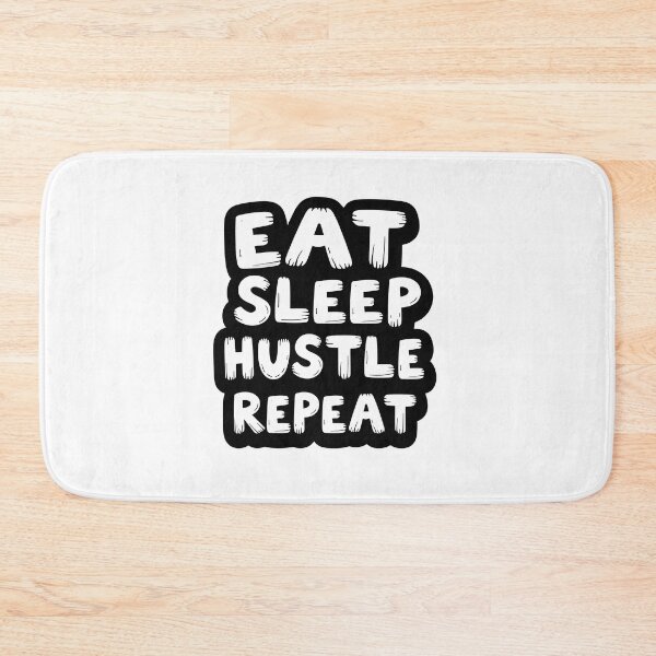 Item preview, Eat Sleep Hustle Repeat designed and sold by Fab-Haven.