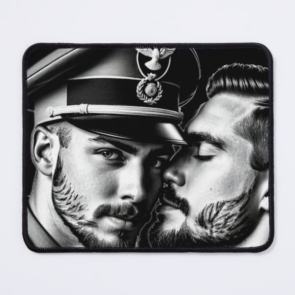 Item preview, Stand To Attention Military Gay Pride Graphic Design designed and sold by ItsAKinkThing.