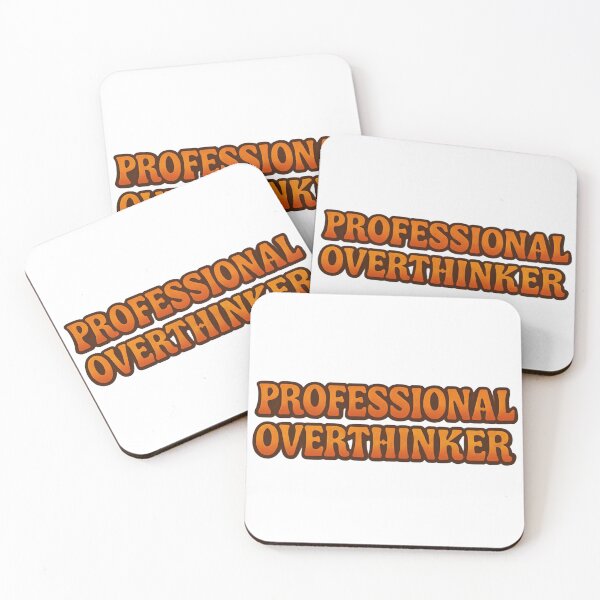 Item preview, Professional Overthinker – Retro Style designed and sold by Okayish Things.