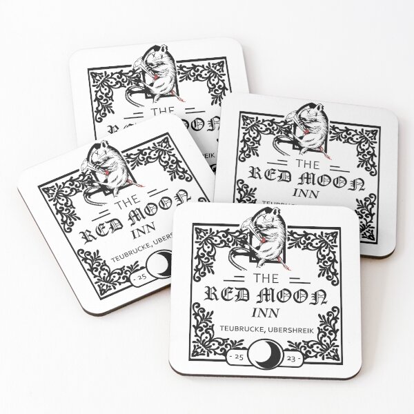 Item preview, Red Moon Inn [design 1 - black] designed and sold by red-leaf.