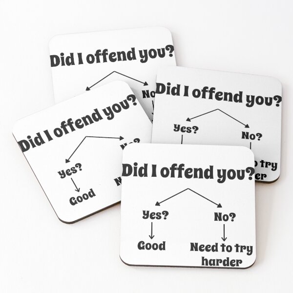 Item preview, Did I offend you?  designed and sold by JettieDesignCo.