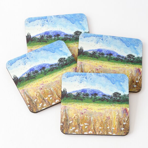 Item preview, Mary's Peak Over a Summer Meadow designed and sold by BreezyZen.