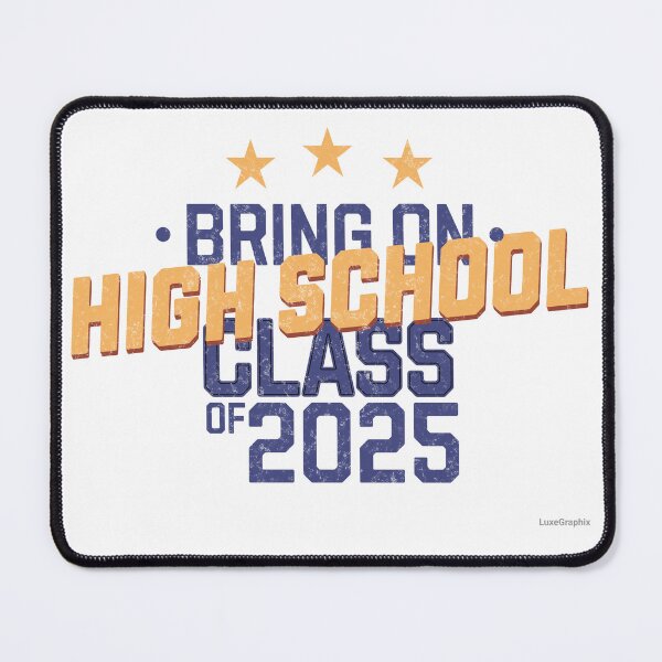 Item preview, funny class of 2025 graduation design bring on high school class 2025, funny high school student designed and sold by LuxeGraphix.