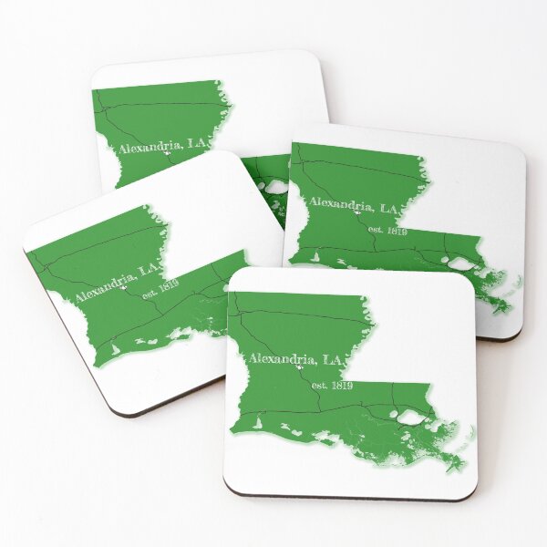Item preview, Alexandria, LA [Green] designed and sold by PhilbonianDezin.