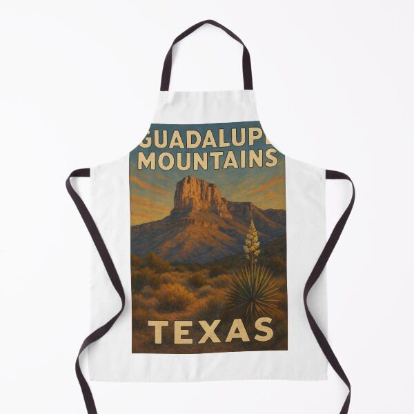 Item preview, Guadalupe Mountains Texas El Capitan in Evening Light designed and sold by Aryabek.