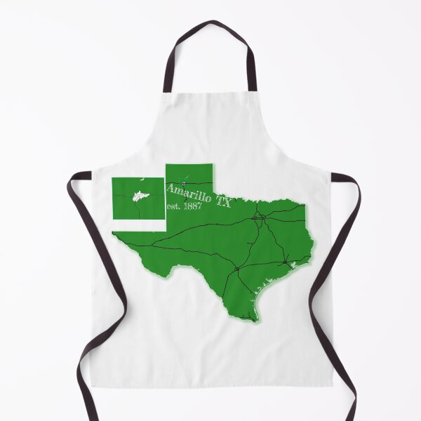 Item preview, Amarillo, TX [Green] designed and sold by PhilbonianDezin.