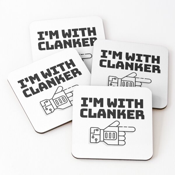 Item preview, I'm With Clanker designed and sold by Deep Space Goods.