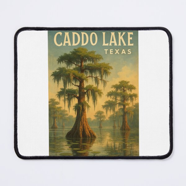 Item preview, Caddo Lake Texas Bald Cypress and Lily Pads designed and sold by Aryabek.