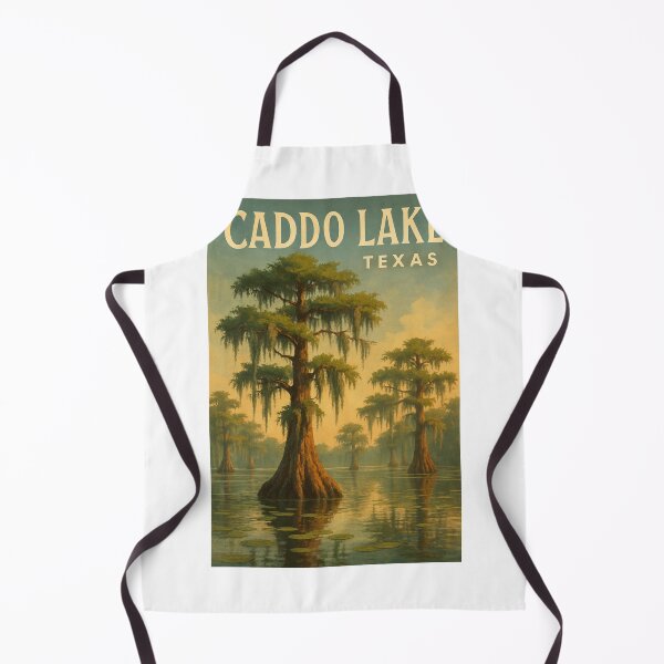 Item preview, Caddo Lake Texas Bald Cypress and Lily Pads designed and sold by Aryabek.