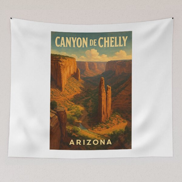 Item preview, Canyon de Chelly Arizona Spider Rock and Red Cliffs designed and sold by Aryabek.