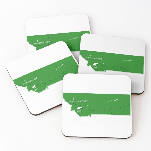 Item preview, Anaconda, MT [Green] designed and sold by PhilbonianDezin.
