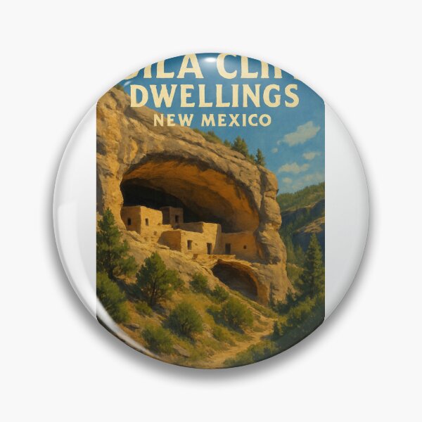 Item preview, Gila Cliff Dwellings New Mexico Historic Caves and Forested Hills designed and sold by Aryabek.
