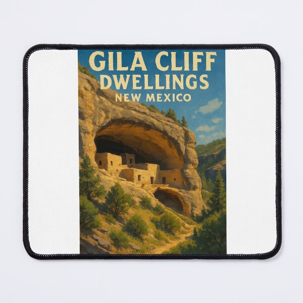 Item preview, Gila Cliff Dwellings New Mexico Historic Caves and Forested Hills designed and sold by Aryabek.