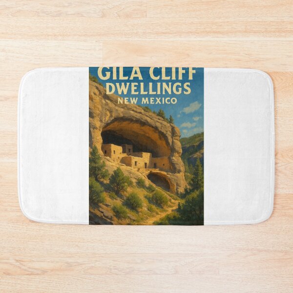 Item preview, Gila Cliff Dwellings New Mexico Historic Caves and Forested Hills designed and sold by Aryabek.