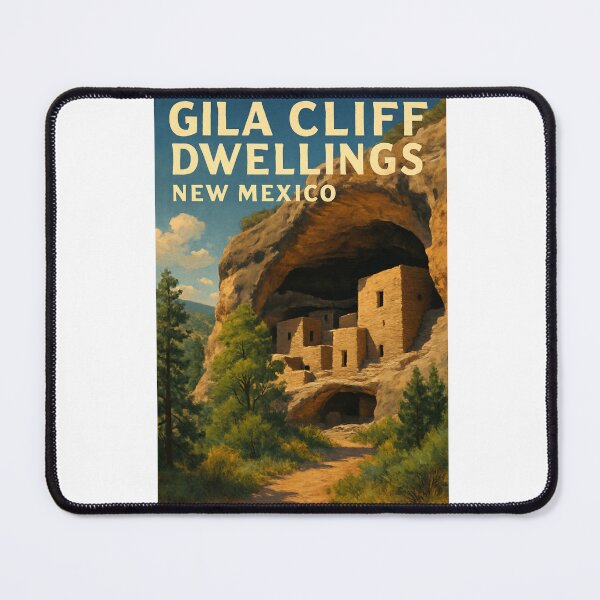 Item preview, Gila Cliff Dwellings New Mexico Ancient Cave Structures designed and sold by Aryabek.