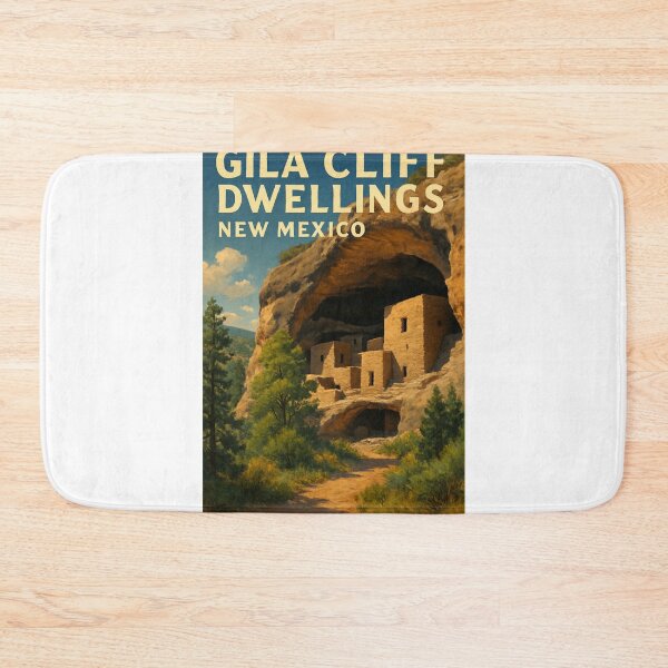 Item preview, Gila Cliff Dwellings New Mexico Ancient Cave Structures designed and sold by Aryabek.
