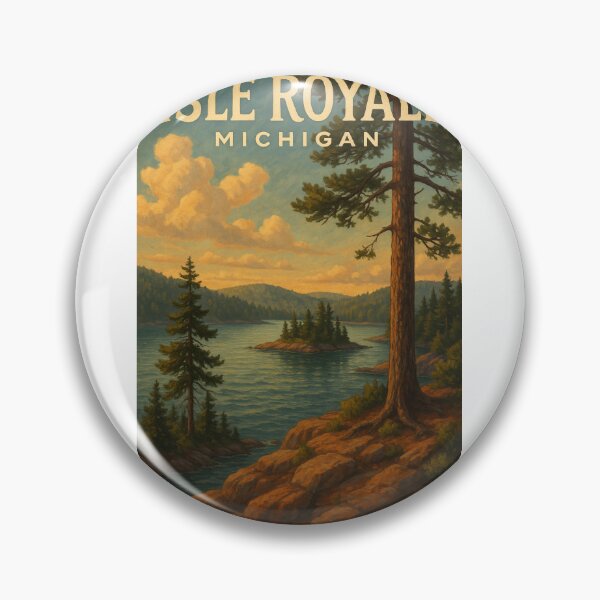 Item preview, Isle Royale National Park Michigan Island View at Sunset designed and sold by Aryabek.