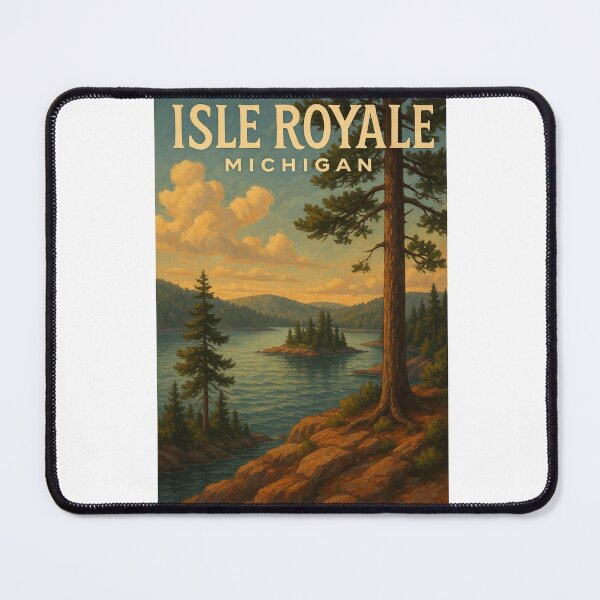 Item preview, Isle Royale National Park Michigan Island View at Sunset designed and sold by Aryabek.