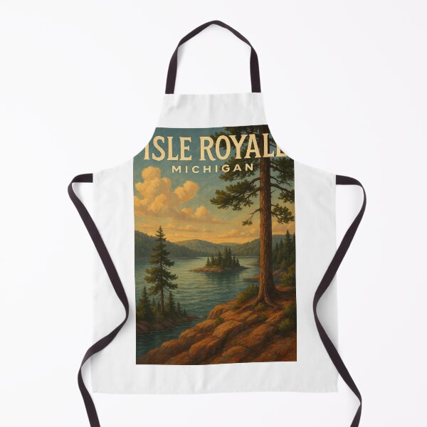 Item preview, Isle Royale National Park Michigan Island View at Sunset designed and sold by Aryabek.